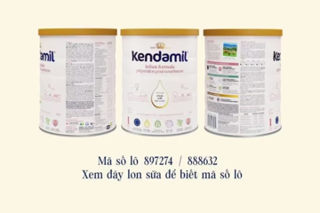 Sữa Kendamil tại Costco Canada bị thu hồi: Người tiêu dùng Việt Nam cần kiểm tra ngay mã số lô trên hộp sữa