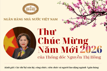 Thư Chúc mừng năm mới của Thống đốc Ngân hàng Nhà nước Việt Nam