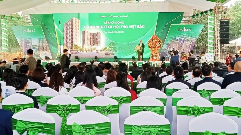 Đây là dự án nhà ở xã hội thứ 3 mà Công ty cổ phần <a style='text-decoration: none;' href='/TNG'>TNG</a> Land đầu tư tại Thái Nguyên.