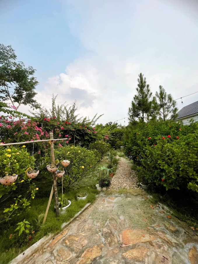 Nam nghệ sĩ đóng hài Tết xây nhà vườn gần 1.000m2 báo hiếu cha mẹ, khuôn viên rộng lớn trồng đủ cây trái- Ảnh 3. Nam nghệ sĩ đóng hài Tết xây nhà vườn gần 1.000m2 báo hiếu cha mẹ, khuôn viên rộng lớn trồng đủ cây trái- Ảnh 3.