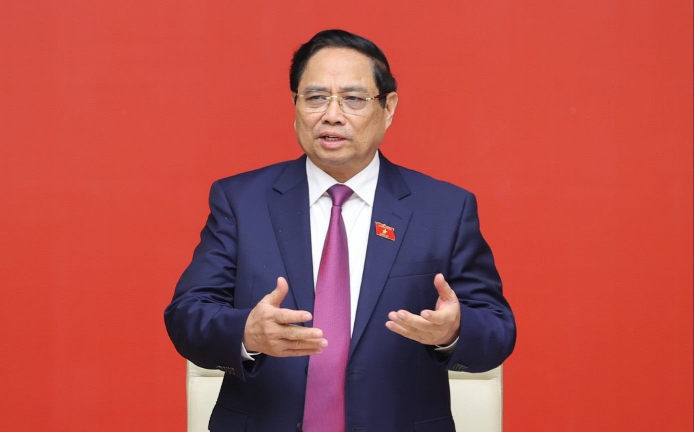 Thủ tướng Phạm Minh Chính sẽ chủ trì làm việc với thành phố Hà Nội và TPHCM. 262ttgdp-8524.jpg
