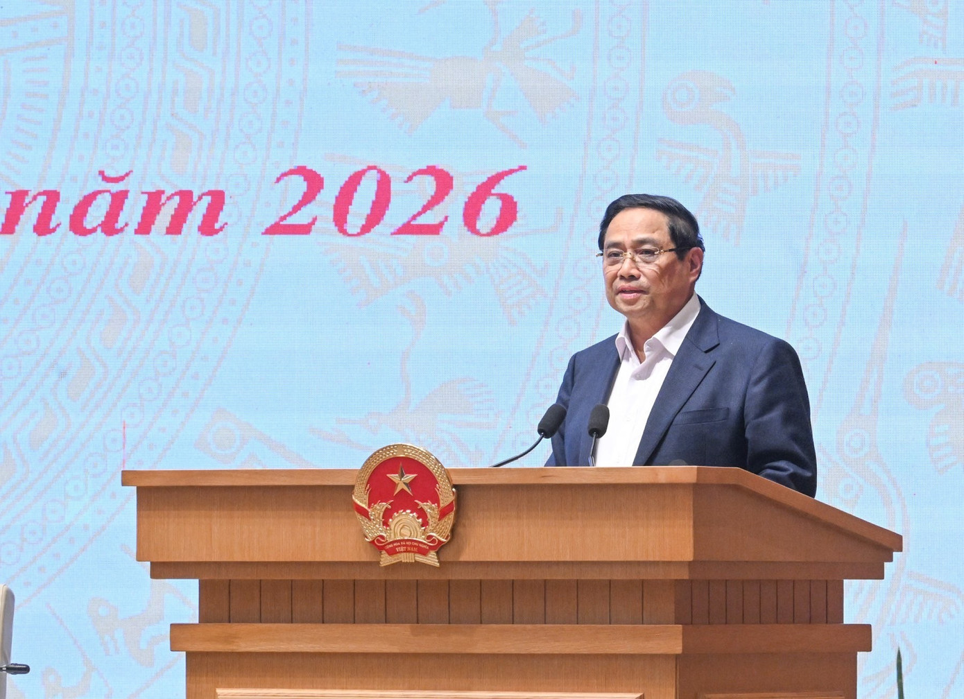 Thủ tướng Phạm Minh Chính phát biểu. Ảnh: VGP. 252ttgcds2.jpg