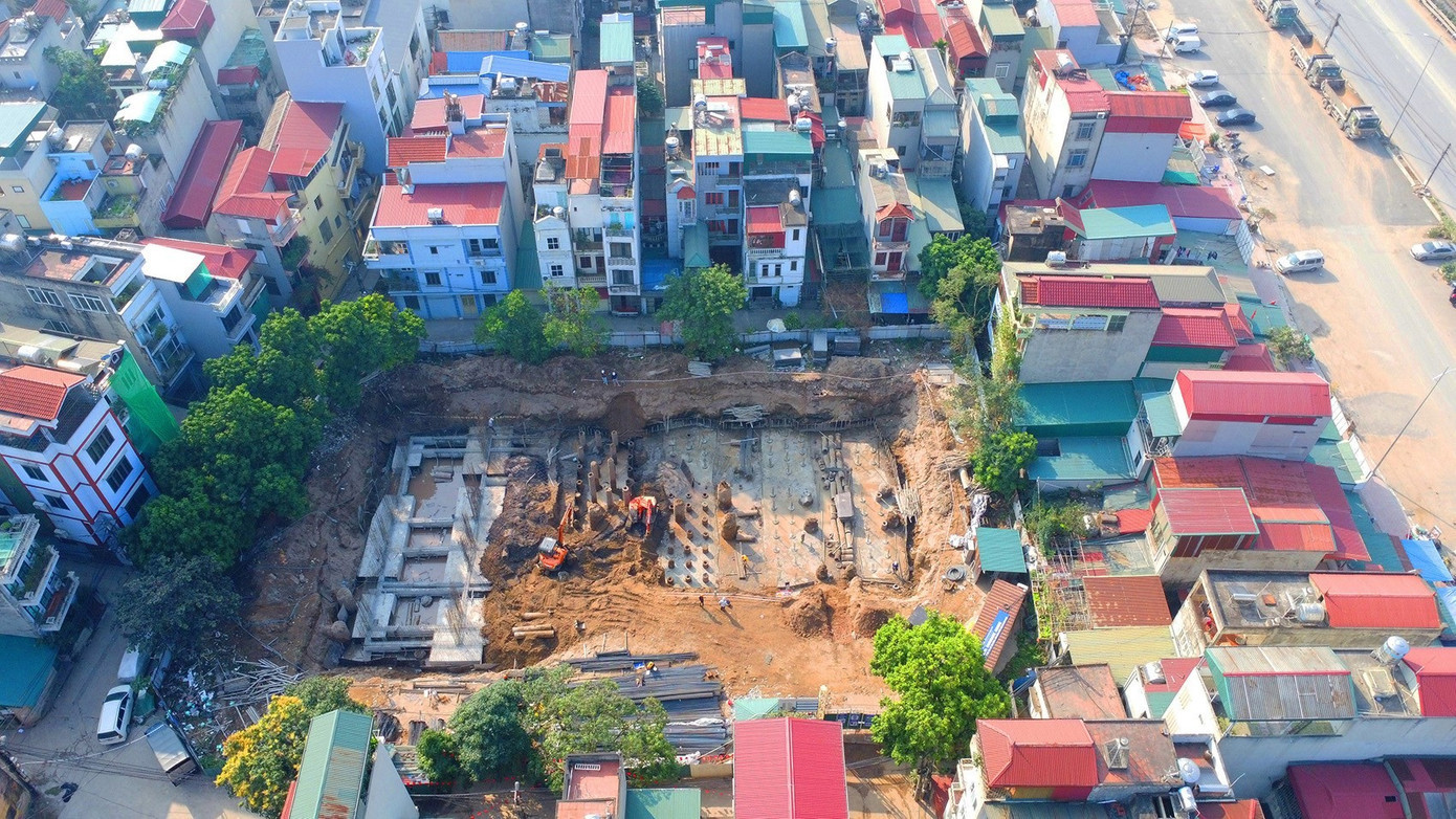 Nhiều dự án NƠXH tại Hà Nội đã và đang chuẩn bị mở bán, tiếp nhận hồ sơ. Trong ảnh: Khu đất thực hiện dự án NƠXH tại xã Ngọc Hồi do Công ty cổ phần Cơ khí và Xây lắp số 7 làm chủ đầu tư. Ảnh: Hạ Vũ. 3-20260107133431770.jpg