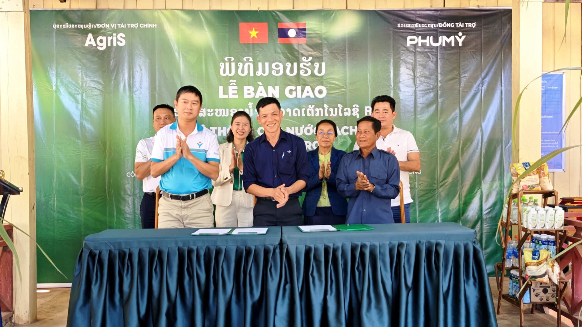 Lễ bàn giao Hệ thống nước sạch công nghệ RO