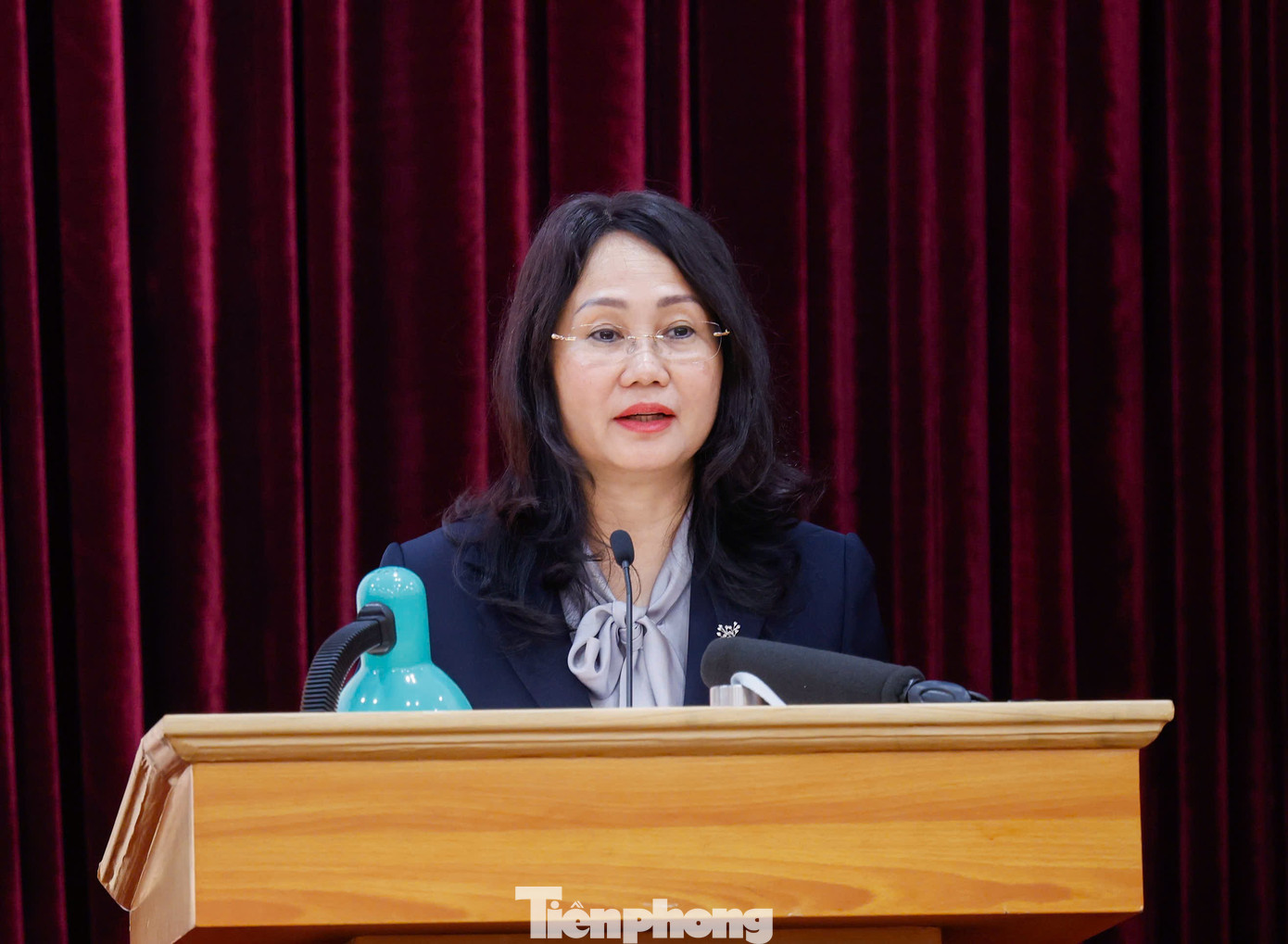 Thứ trưởng Thường trực Bộ Văn hóa, Thể thao và Du lịch Lâm Thị Phương Thanh. Ảnh: Như Ý. tp-272bthna4.jpg