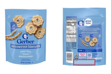 Cảnh báo khẩn: Nestlé thu hồi hàng loạt bánh ăn dặm Gerber vì nguy cơ lẫn nhựa và giấy