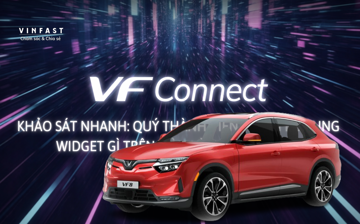 VinFast kêu gọi người dùng 'hiến kế' để cá nhân hoá hiển thị trên ô tô điện