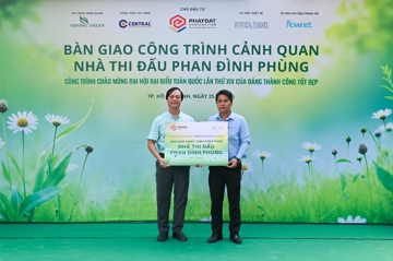 Dấu ấn triển khai “thần tốc” của Phát Đạt từ công viên trung tâm đến trường học chuẩn quốc gia