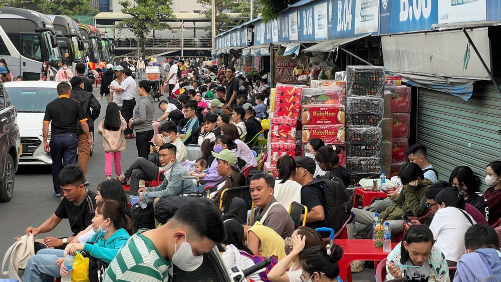 Không để hành khách chậm về quê đón Tết do không có phương tiện vận chuyển. (Ảnh minh họa) 52xe.jpg