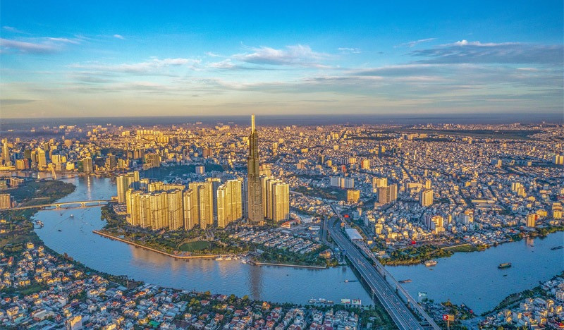 TP giàu nhất Việt Nam sắp có thêm 2 tòa tháp chọc trời: Tọa lạc trên trục di sản, sở hữu 143 trụ điêu khắc hướng biển- Ảnh 1. TP giàu nhất Việt Nam sắp có thêm 2 tòa tháp chọc trời: Tọa lạc trên trục di sản, sở hữu 143 trụ điêu khắc hướng biển- Ảnh 1.