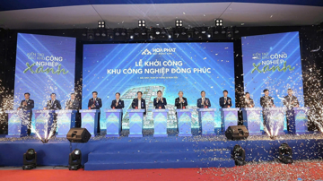 Hòa Phát (HPG) khởi công dự án khu công nghiệp gần 355ha tại Bắc Ninh
