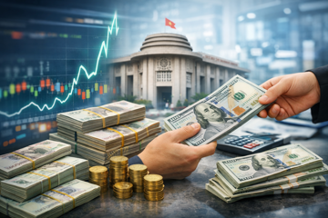 Lãi suất qua đêm vọt 17%: NHNN chào hoán đổi ngoại tệ tối đa 1 tỷ USD bơm VND kỳ hạn