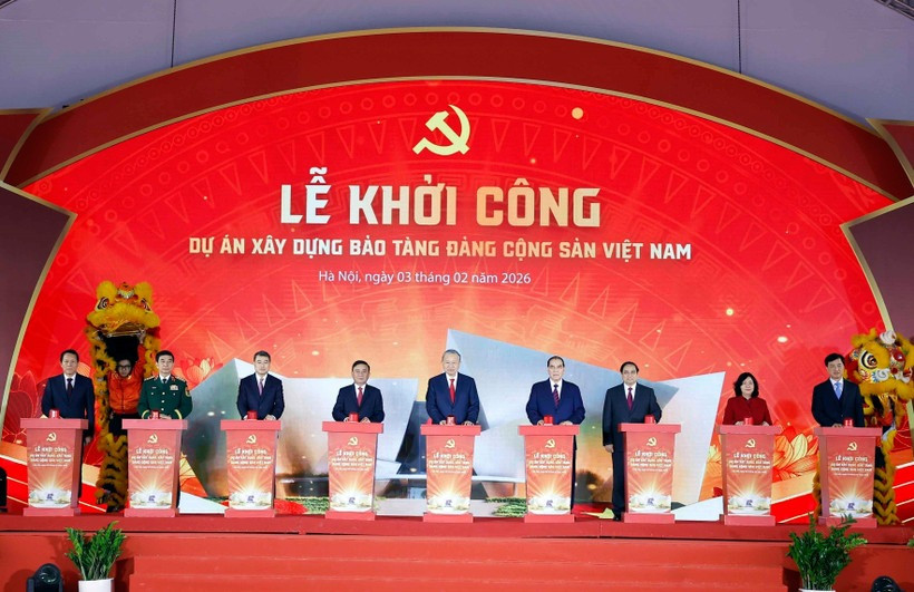 Việt Nam sắp có bảo tàng quy mô 12.000m2 với hình tượng lũy tre, bến nước: Công trình biểu tượng hướng tới kỷ niệm 100 năm thành lập Đảng- Ảnh 1. Việt Nam sắp có bảo tàng quy mô 12.000m2 với hình tượng lũy tre, bến nước: Công trình biểu tượng hướng tới kỷ niệm 100 năm thành lập Đảng- Ảnh 1.