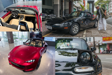 Từ chiếc Mazda MX-5 Miata đời đầu của 'Qua' Vũ đến bản 2026: Sức hút mãnh liệt của dòng xe không tuổi