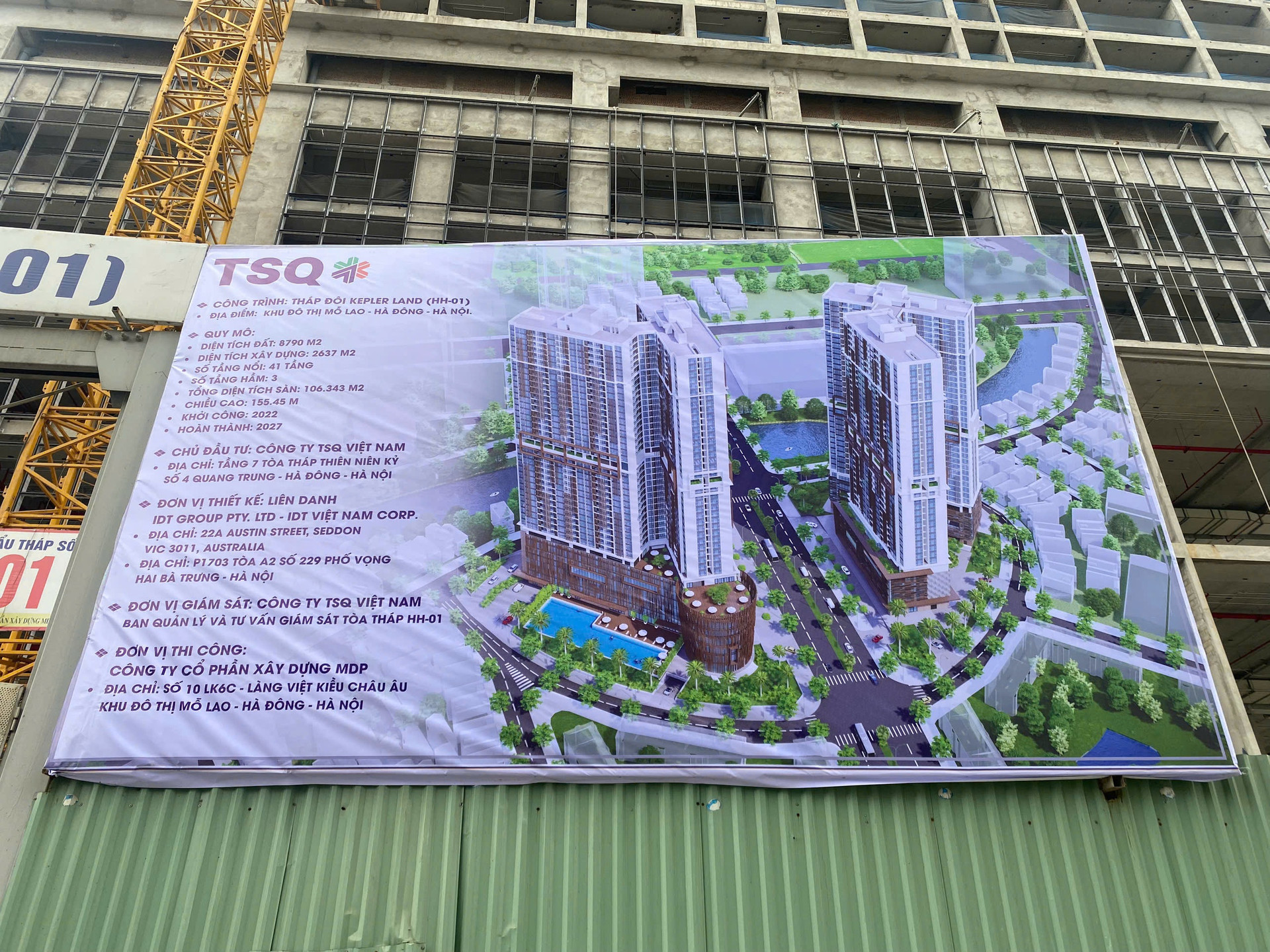 Thông tin dự án HH-01 tại Kepler Tower Mỗ Lao Thông tin dự án HH-01 tại Kepler Tower Mỗ Lao