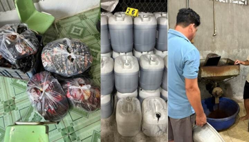 Người đàn ông 56 tuổi dùng bột bắp và đậu nành để sản xuất cà phê giả hiệu ‘Văn Quý 7777’, chỉ tính từ đầu năm 2024 tới nay tung ra thị trường khoảng 10 tấn thành phẩm