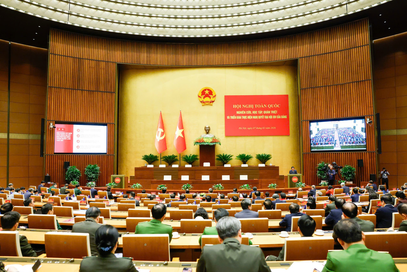 Quang cảnh hội nghị. (Ảnh: Như Ý) 72hn7.jpg