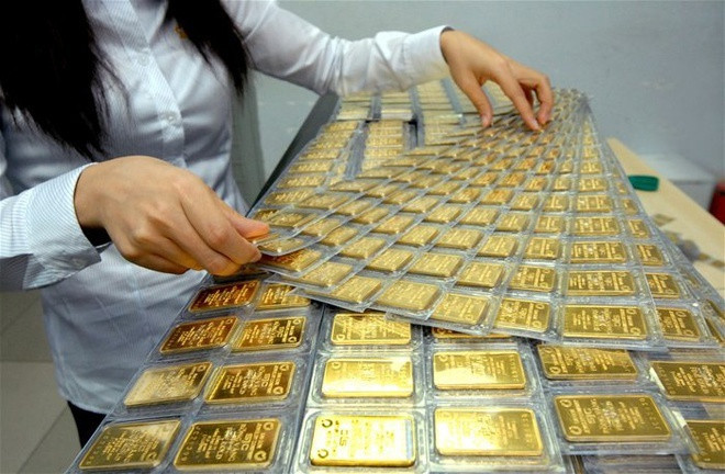 Chuyển nhượng vàng miếng sẽ chịu mức thuế suất 0,1% trên giá chuyển nhượng từng lần. 24 12 vang mieng sjc.jpeg