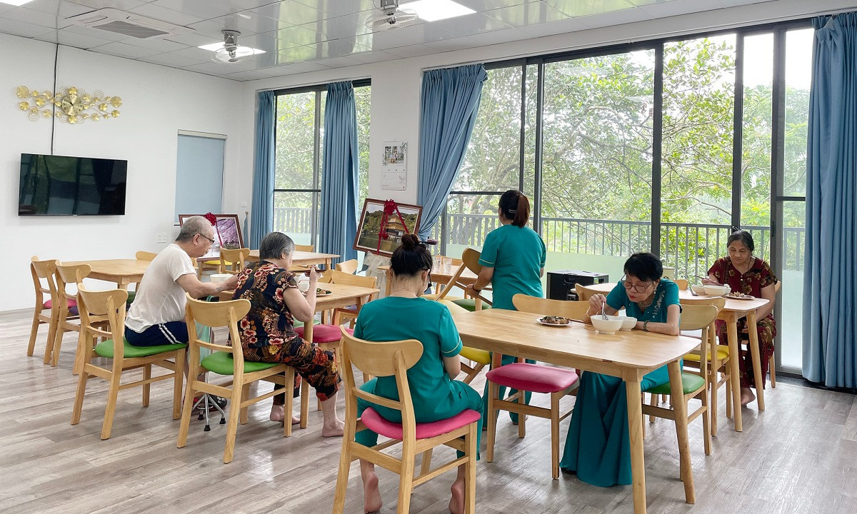 Việt Nam có viện dưỡng lão nghỉ dưỡng nằm trong rừng thông: Cách trung tâm Hà Nội 35km, chi phí từ 300.000 đồng/ngày- Ảnh 2. Việt Nam có viện dưỡng lão nghỉ dưỡng nằm trong rừng thông: Cách trung tâm Hà Nội 35km, chi phí từ 300.000 đồng/ngày- Ảnh 2.