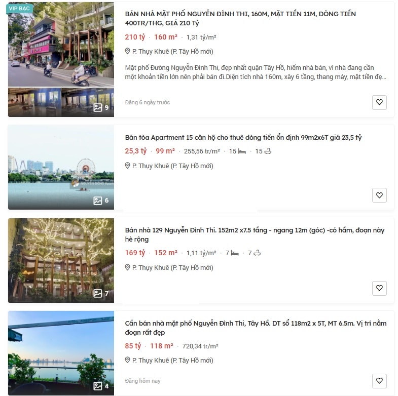Giá đất trung tâm Hà Nội tiếp tục tăng mạnh, nhiều khu vực đạt trên 1 tỷ/m2- Ảnh 2. Giá đất trung tâm Hà Nội tiếp tục tăng mạnh, nhiều khu vực đạt trên 1 tỷ/m2- Ảnh 2.