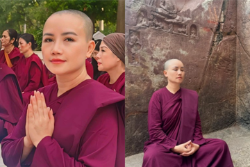 Nữ diễn viên ‘đào hoa nhất màn ảnh Việt’ từng xuống tóc, xuất gia gieo duyên sau 4 cuộc hôn nhân đổ vỡ, nay sống bình lặng, ủng hộ các con đi tu