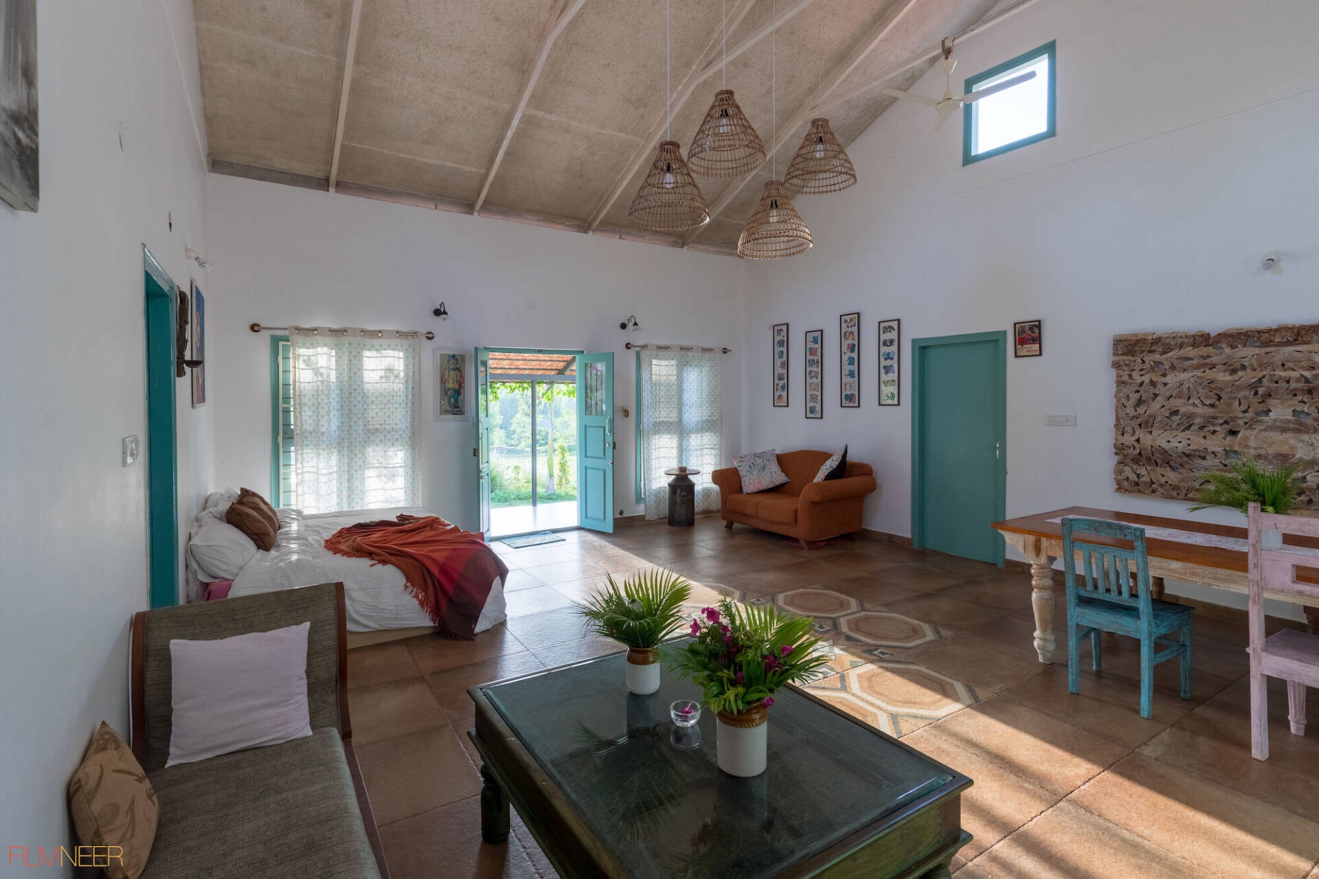Tận hưởng không gian sống bình yên trong căn nhà 200m2 giữa khu vườn xanh mát giữa vùng quê- Ảnh 7. Tận hưởng không gian sống bình yên trong căn nhà 200m2 giữa khu vườn xanh mát giữa vùng quê- Ảnh 7.