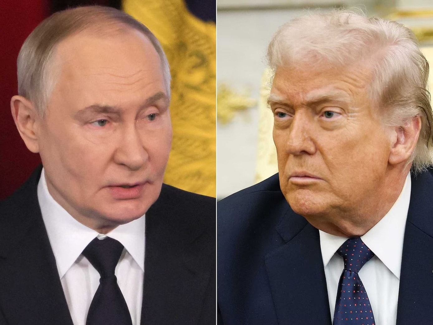 Tổng thống Nga Vladimir Putin (trái) và Tổng thống Mỹ Donald Trump (phải). Ảnh: Getty Image 3dc8fe29-aee7-4a71-b0cf-a5c376c92627.jpg
