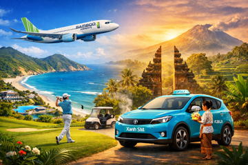 Từ ưu đãi bay tặng phòng khách sạn 5 sao đến taxi điện Việt Nam ở Bali: Cách hai doanh nhân nổi tiếng nhìn du lịch như một hệ sinh thái