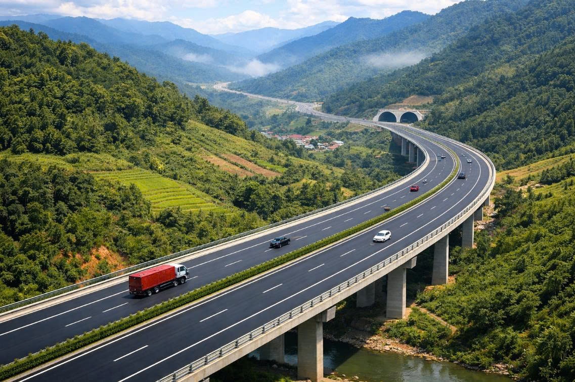 Tuyến cao tốc Quảng Ngãi - Kon Tum. Ảnh minh họa