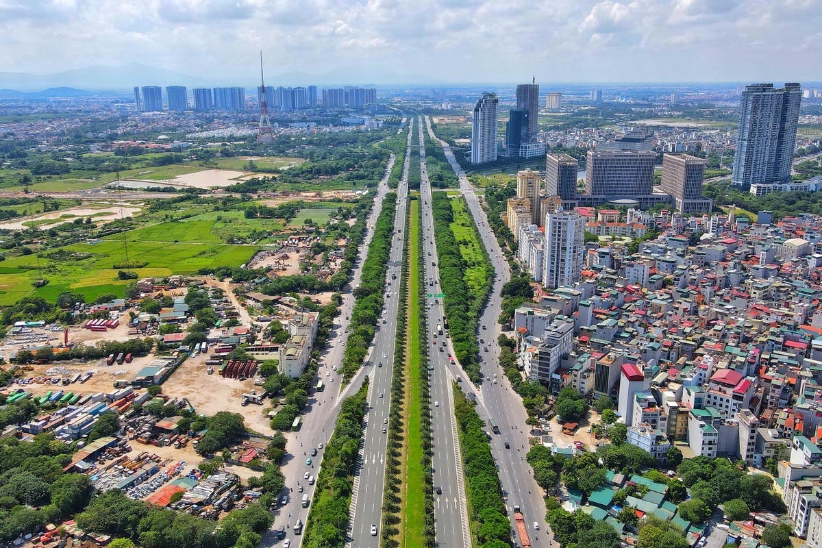 Hệ thống hạ tầng mở đường cho loạt dự án bất động sản khu Tây Hà Nội- Ảnh 2. Hệ thống hạ tầng mở đường cho loạt dự án bất động sản khu Tây Hà Nội- Ảnh 2.