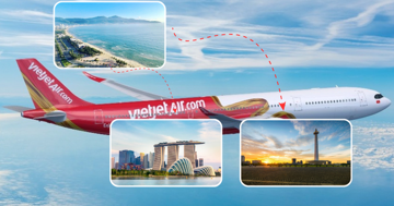 Việt Nam sắp có thêm đường bay thẳng kết nối TP biển nổi tiếng miền Trung đến 'quốc đảo Sư Tử'