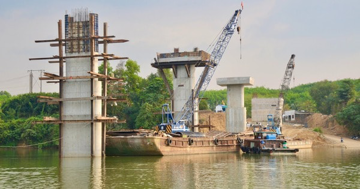 Chỉ 1 tháng nữa, hợp long cầu dài 250m thuộc nhà máy thủy điện lớn nhất miền Nam