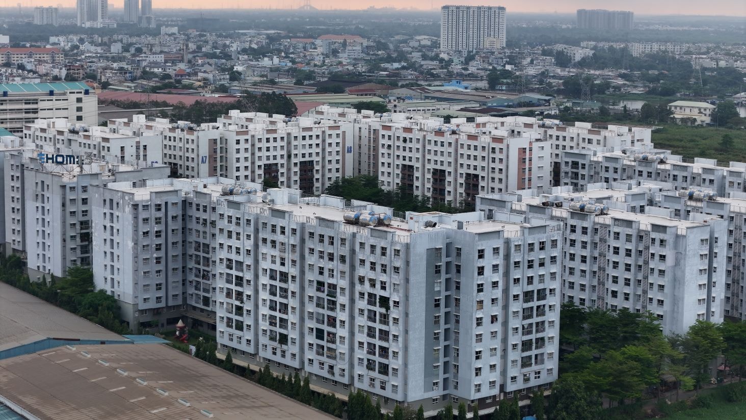 Một dự án nhà ở xã hội tại TP. HCM. Nguồn ảnh: Saigon Times