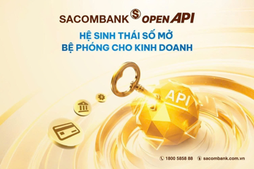 Sacombank mở rộng hệ sinh thái đối tác thông qua giải pháp ngân hàng mở