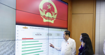 Toàn cảnh cử tri cả nước trong 'Ngày hội non sông'