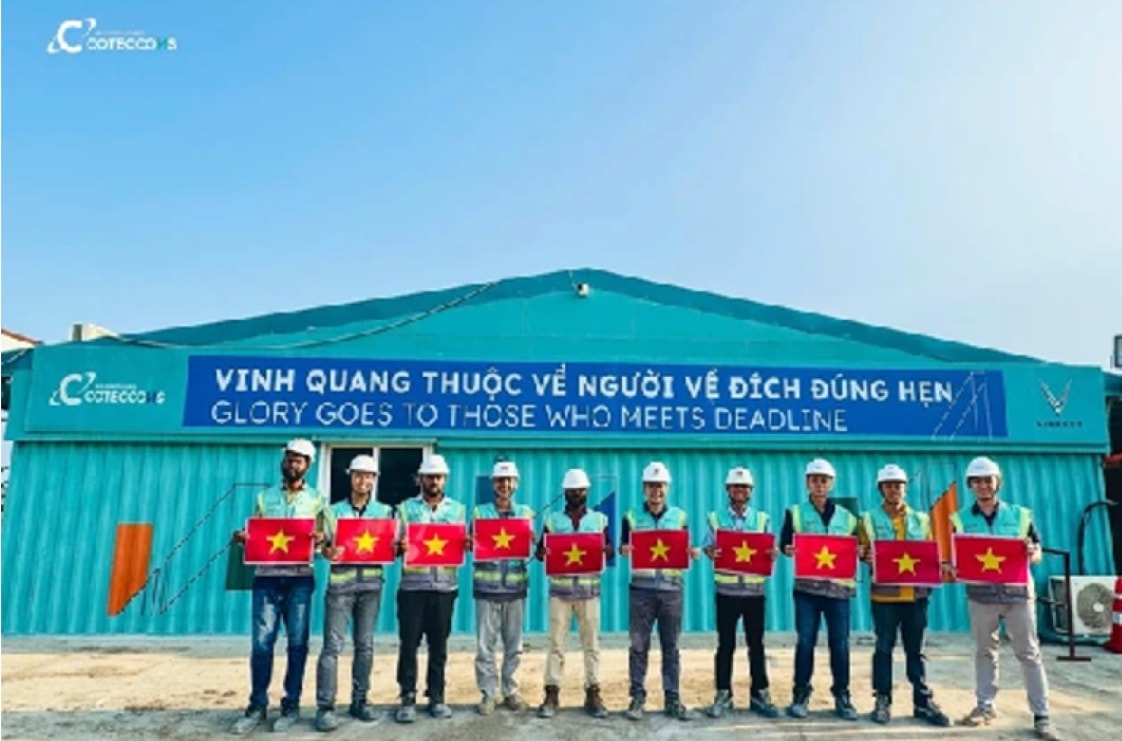 Coteccons tại nhà máy VinFast Ấn Độ