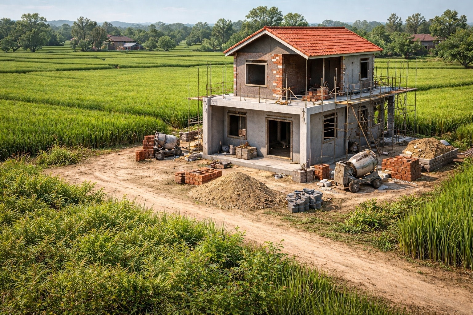 Từ bây giờ, tự ý xây nhà trên đất nông nghiệp có thể bị phạt đến 200 triệu đồng- Ảnh 1. Từ bây giờ, tự ý xây nhà trên đất nông nghiệp có thể bị phạt đến 200 triệu đồng- Ảnh 1.