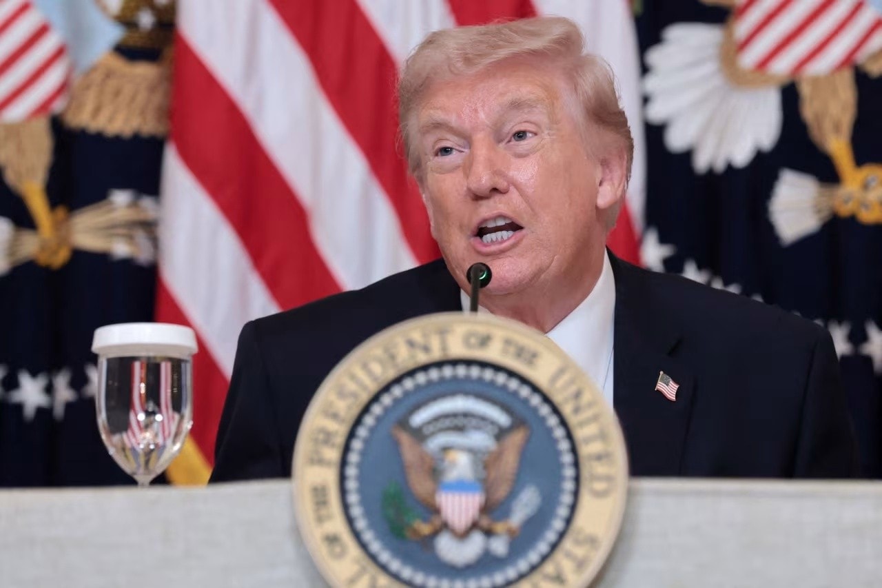 Tổng thống Mỹ Donald Trump. (Ảnh: Reuters) image-1773706946971.jpg
