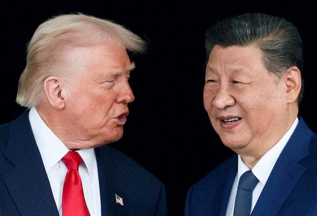 Tổng thống Mỹ Donald Trump và Chủ tịch Trung Quốc Tập Cận Bình. (Ảnh: Reuters) image-1773710760494.jpg