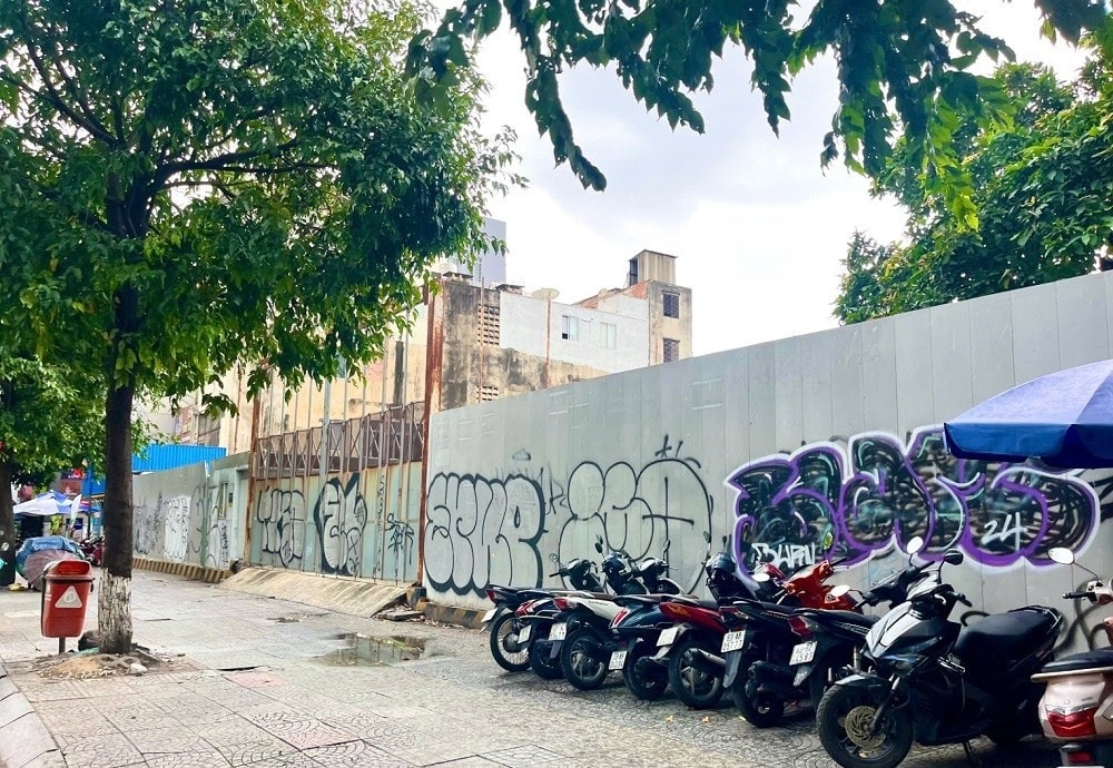 UOA nắm quyền phát triển khu đất rộng hơn 2.000 m2 trên đường Võ Thị Sáu, phường Tân Định. Ảnh: Fili. 1.jpg