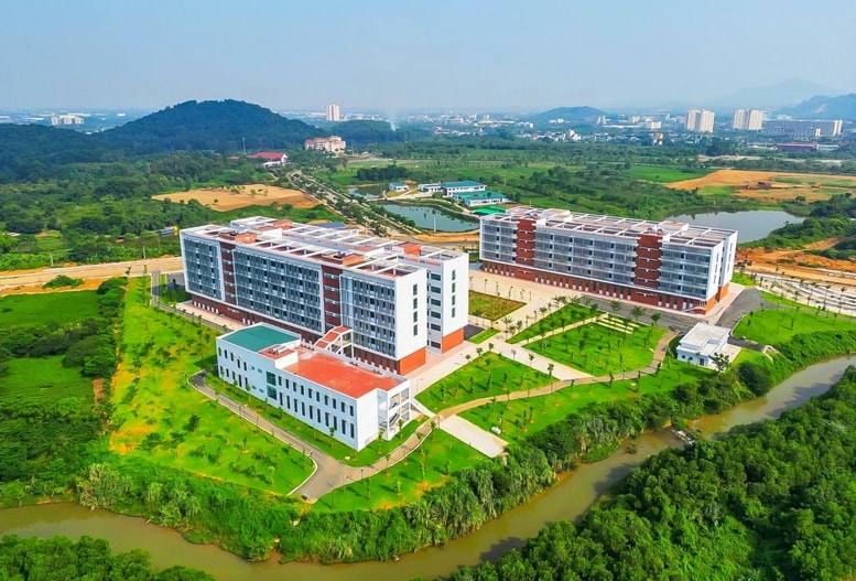 Khuôn viên Đại học Quốc gia Hà Nội tại Hòa Lạc. Nguồn ảnh: Báo Chính phủ
