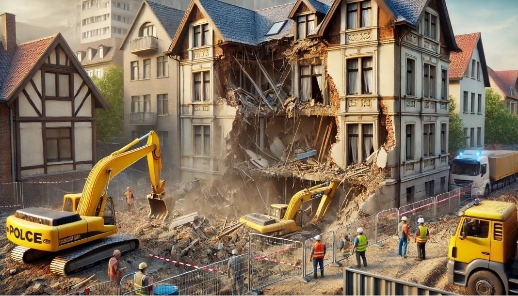 Đào móng nhà mới làm sập nhà hàng xóm, phải bồi thường thế nào?- Ảnh 1. Đào móng nhà mới làm sập nhà hàng xóm, phải bồi thường thế nào?- Ảnh 1.