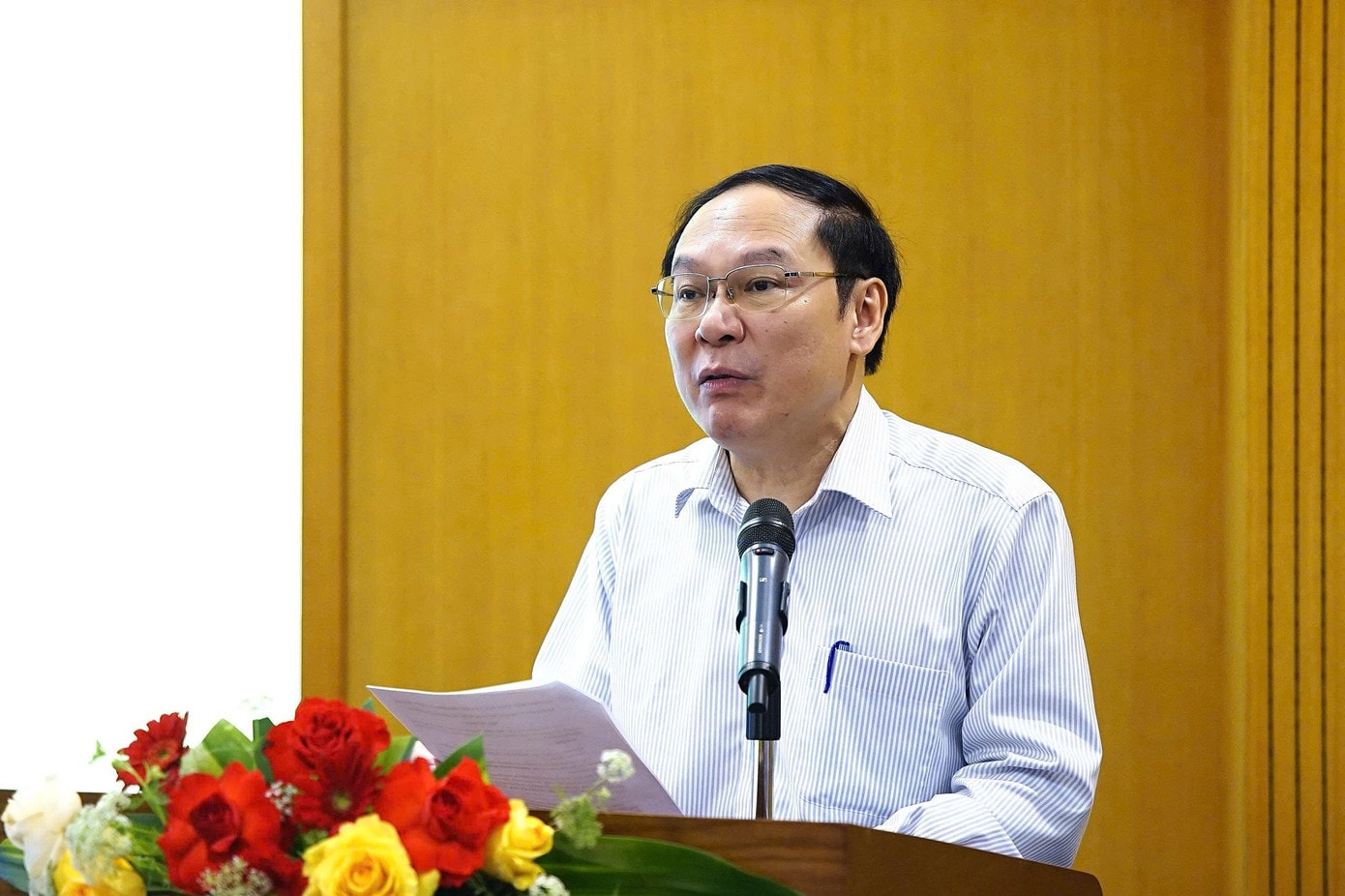 Thứ trưởng Bộ Nông nghiệp và Môi trường Lê Công Thành phát biểu tại hội thảo. z7631668727131-4e43f0d79b4148b9c080eb7d223a4dfd.jpg