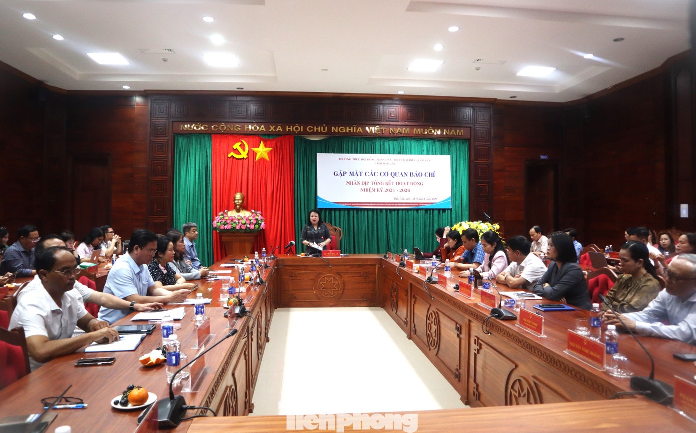 Quang cảnh buổi gặp mặt các cơ quan báo chí. tp-67676.jpg