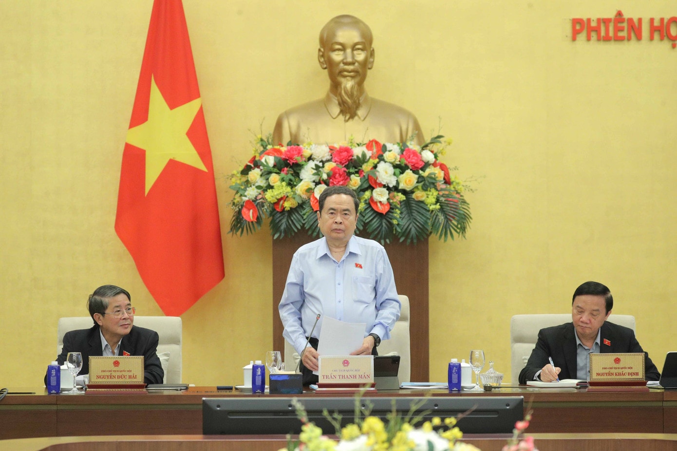 Phiên họp thứ 55 của Ủy ban Thường vụ Quốc hội sẽ diễn ra trong 2 đợt. Ảnh: Hồ Long 23tv2.jpg