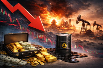 Dow Jones tương lai mất hơn 500 điểm, vàng-dầu đồng loạt tăng nóng