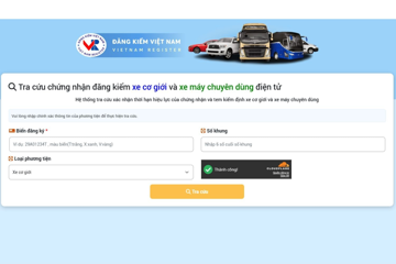 Hướng dẫn chi tiết cách tra cứu giấy chứng nhận đăng kiểm điện tử từ Cục Đăng kiểm