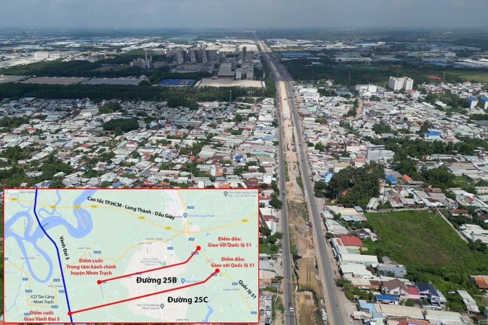 Tuyến đường giao thông trọng điểm kết nối đến siêu sân bay gặp khó- Ảnh 1. Tuyến đường giao thông trọng điểm kết nối đến siêu sân bay gặp khó- Ảnh 1.