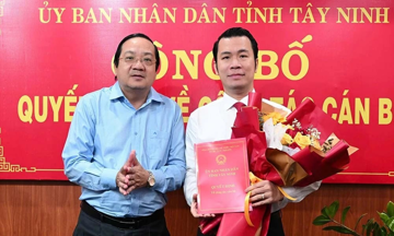 Ông Trương Tấn Sơn được bổ nhiệm làm Giám đốc Sở Công Thương tỉnh Tây Ninh