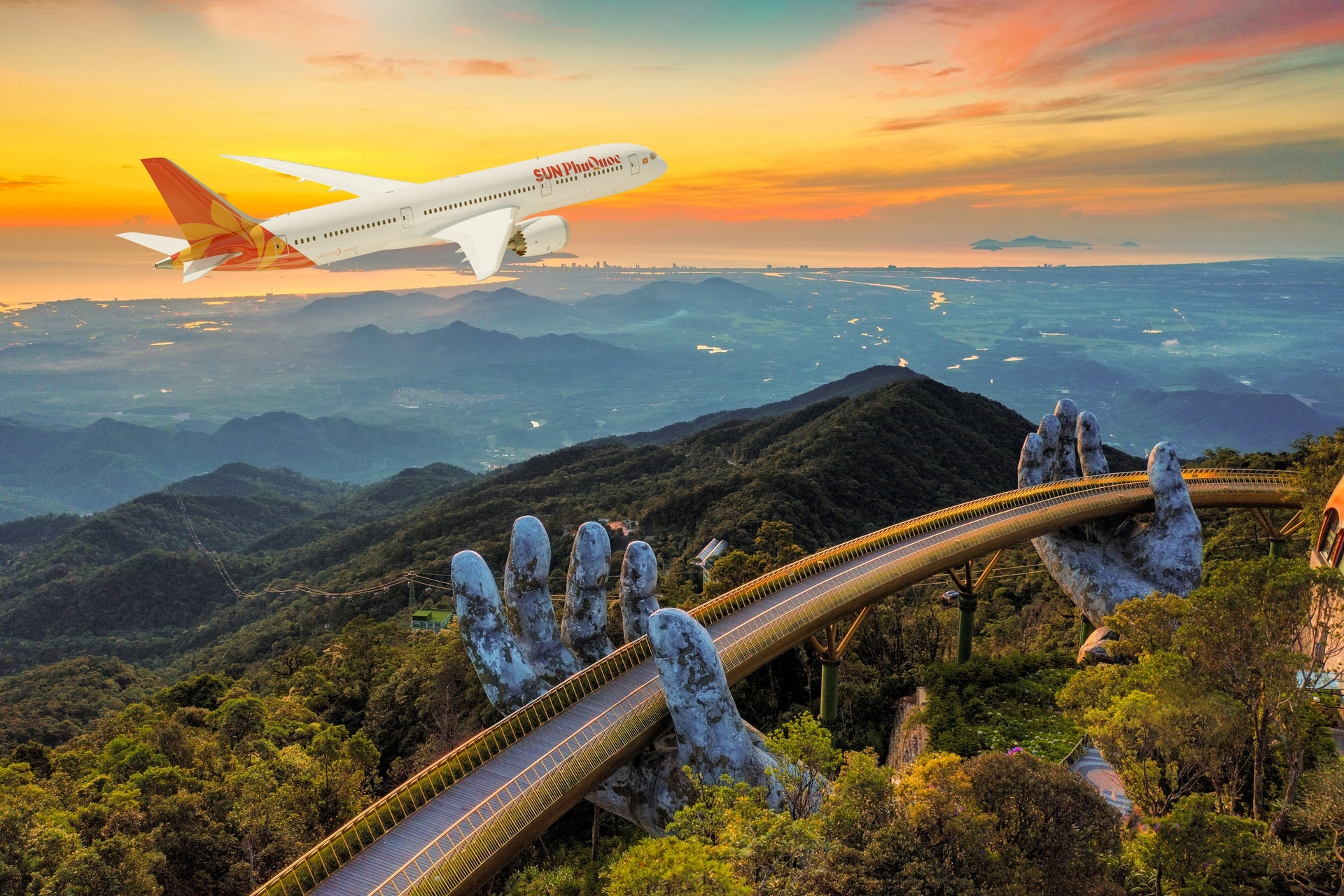 Sun PhuQuoc Airways lên kế hoạch mở 9 đường bay quốc tế, kết nối 7 thị trường trọng điểm. Nguồn ảnh: Sun Group Sun PhuQuoc Airways lên kế hoạch mở 9 đường bay quốc tế, kết nối 7 thị trường trọng điểm. Nguồn ảnh: Sun Group